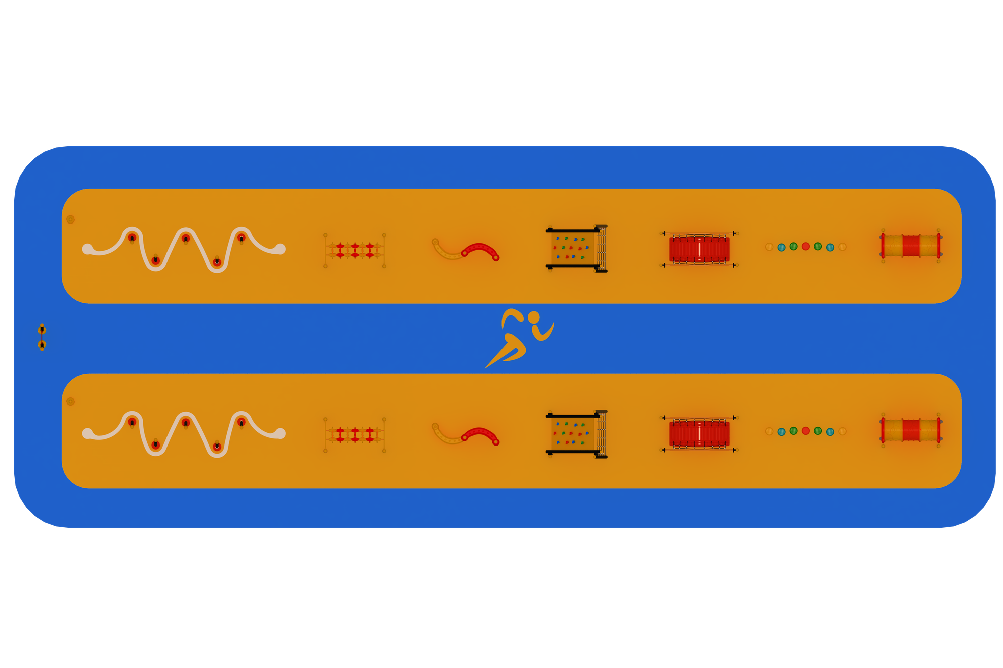Survivor Parkuru Oyun Sistemleri PTR-100 PTR-102 | Parkur ve Halatlı Tırmanma Oyun Grupları | Erse Kent Mobilyaları